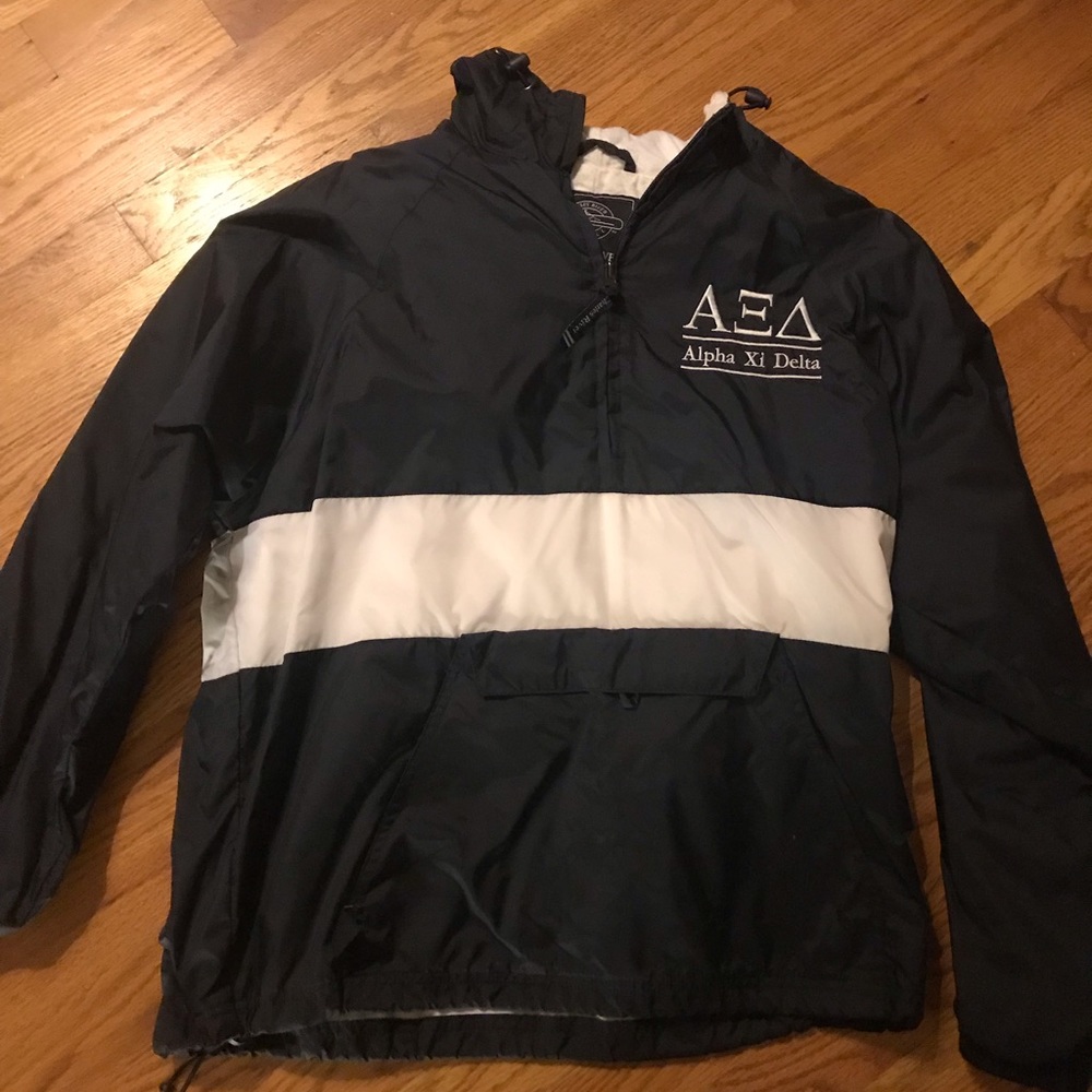 Sorority rain coat